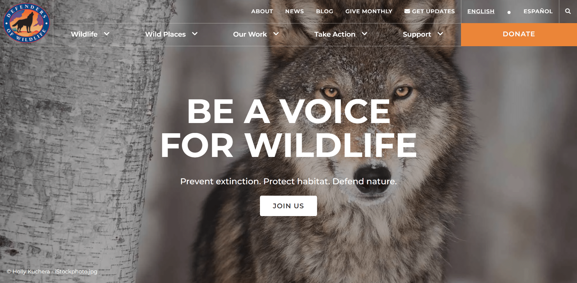 Defenders of Wildlife - Wildlife Organizations