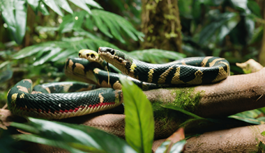 Different Types of Snakes in the Rainforest