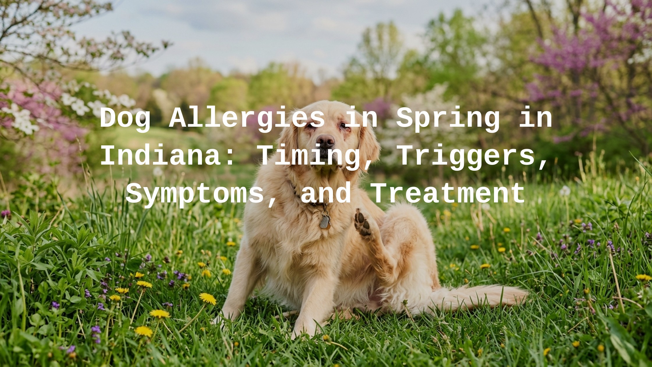 Dog Allergies in Spring in Indiana: Timing, Triggers, Symptoms, and ...