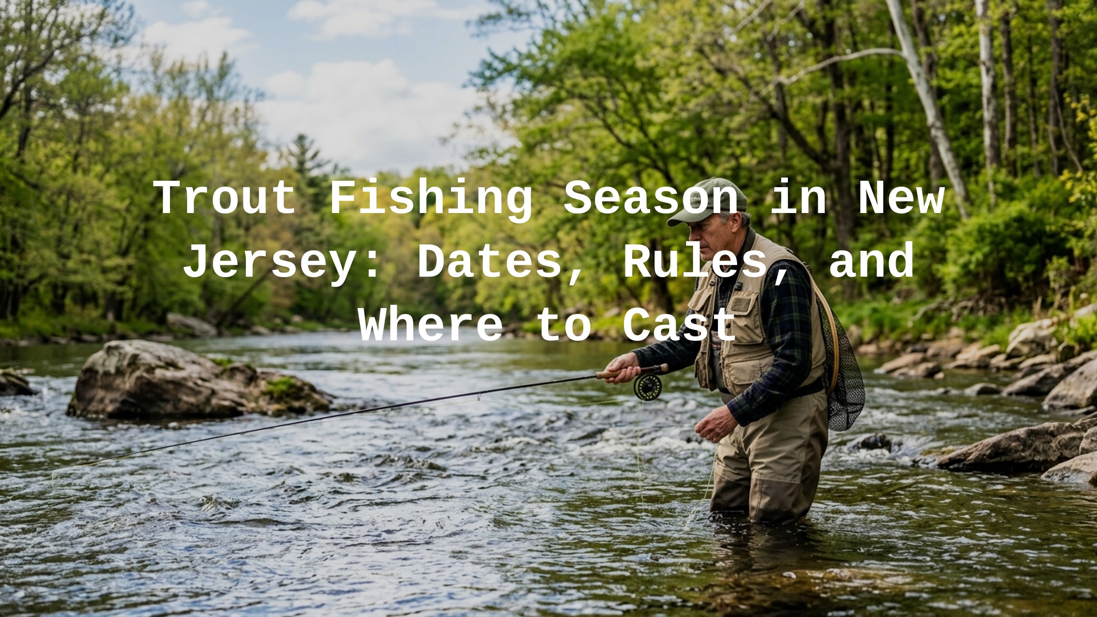 2027 Trout Stocking Schedule Nj